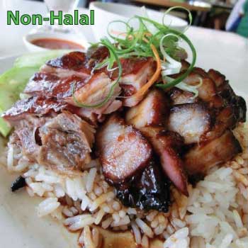 pork roasted rice